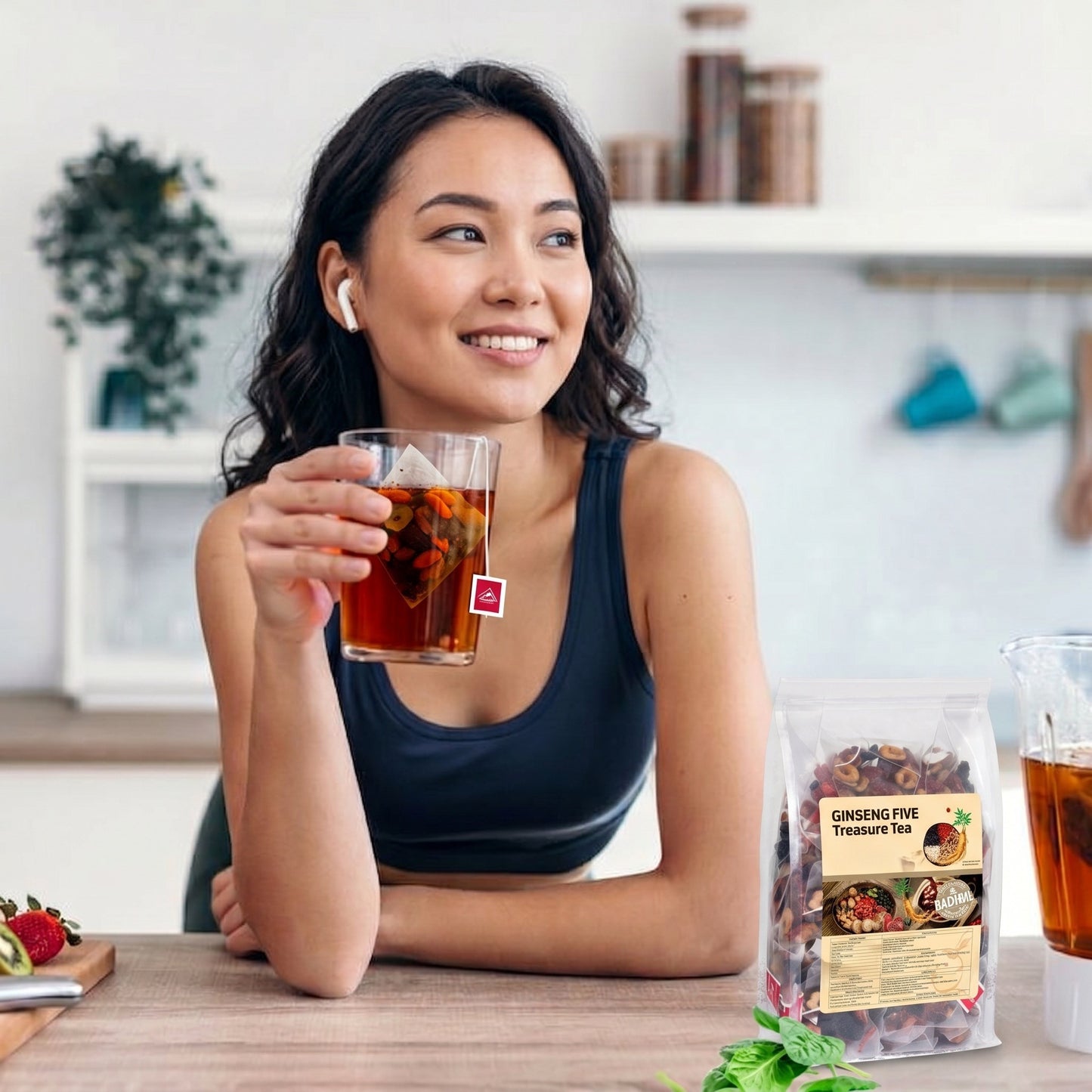 Ginseng Five Treasures Tea